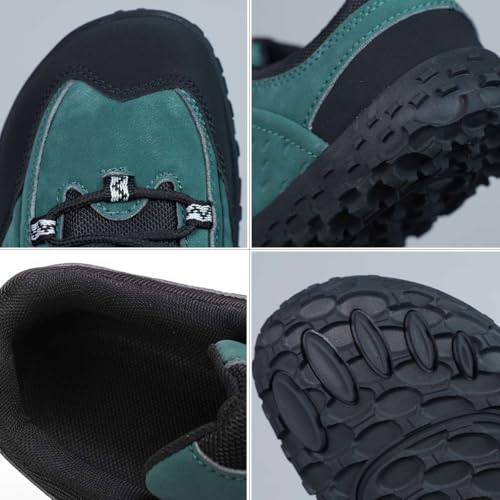 mitvr Mens Loafer Shoes | Lace Up Hiking Shoes | Casual Travel Shoes | Fashion Sneakers | Comfortable & Light-Weight2