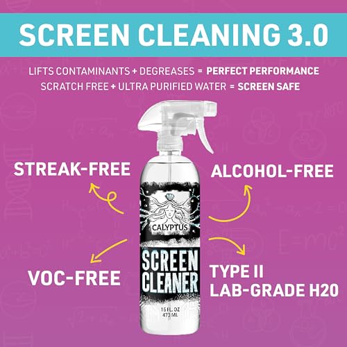 Screen-Cleaner-Spray-Large-Cleaning-Kit-16oz-Sprayer-Bottle-2X-XL-Microfiber-Cleaning-Cloth-Phone-Laptop-iPad-iPhone-MacBook-Computer-Monitor-TV-Touchscreen-Electronic-Device-Cleaner