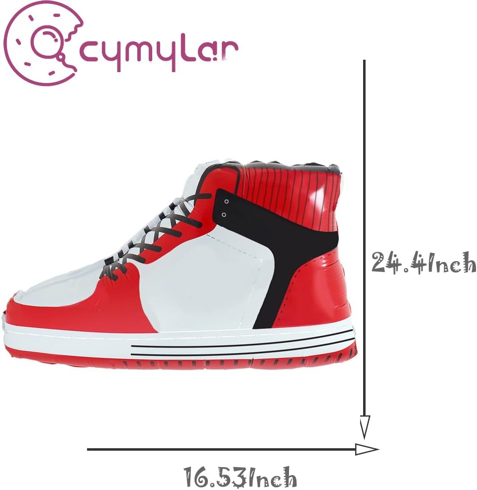 Basketball balloons sports party supplies basketball shoes balloon basketball snesker shoes balloon for men teen boys birthday party decoration 3 51mC hRz0yL. AC SL1000