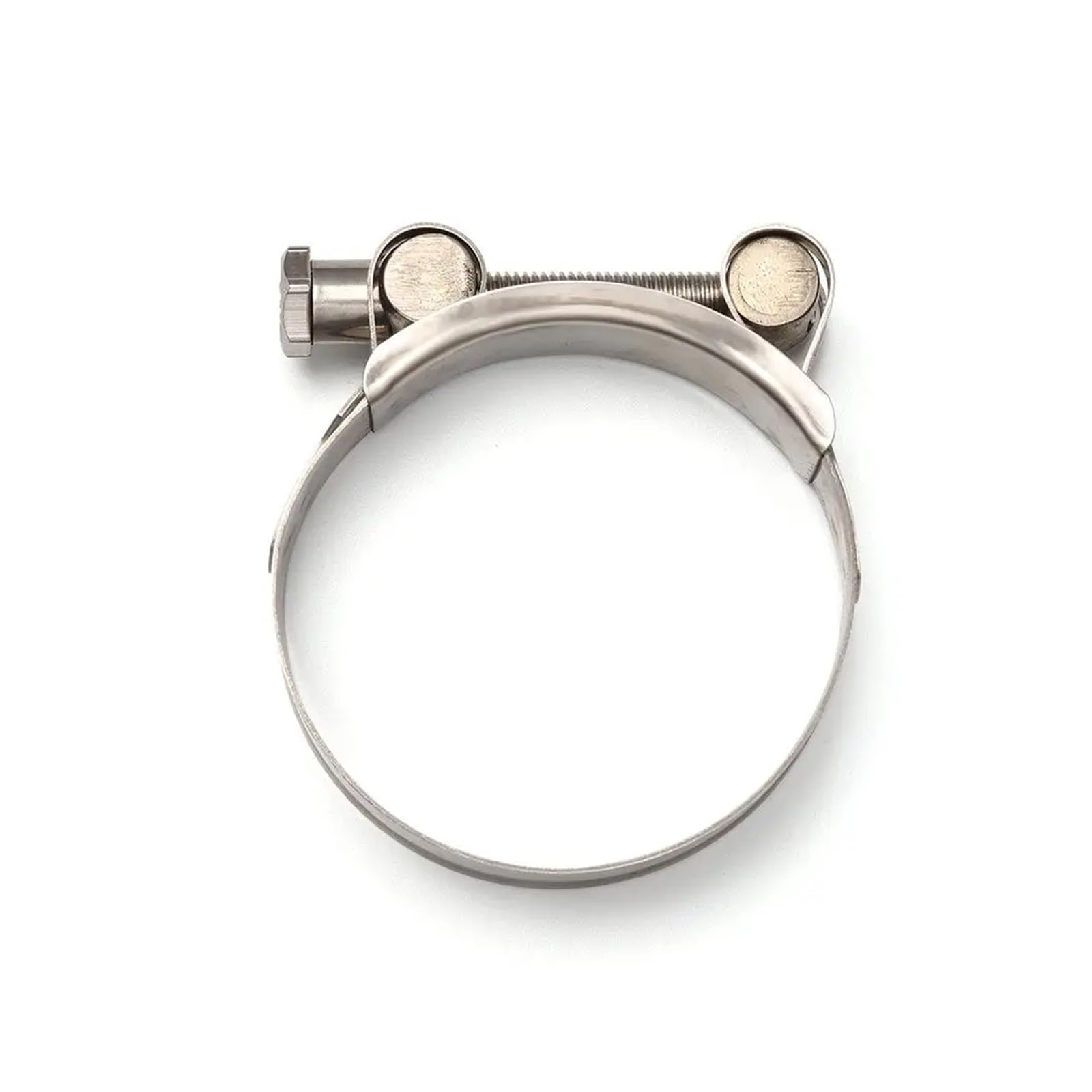 Hqycl One Color 1Pc Stainless Steel Strengthens The Clamps Hose Clamps Circular Air Water Pipe Hose Clips Of Water Pipe Fasteners Clamps(64-67Mm)
