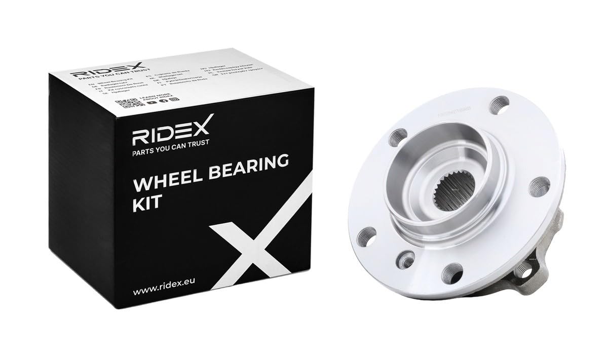 RIDEX 654W0699 Juego de cojinete de rueda Delantero, ambos lados Rodamiento integrado en buje de rueda Compatible con MINI Countryman R60