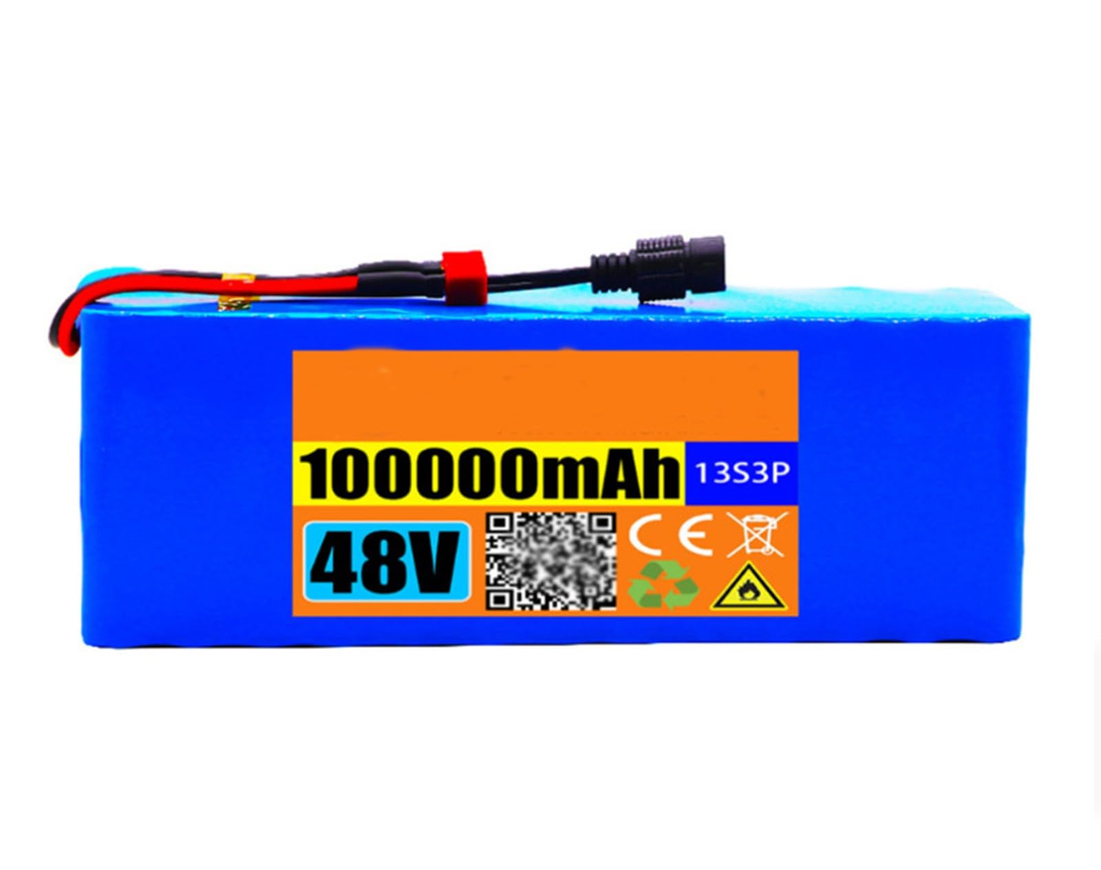 Bateria litowa 48 V, 13S3P 20000 mAh, akumulator litowo-jonowy, akumulator do hulajnogi elektrycznej, z BMS