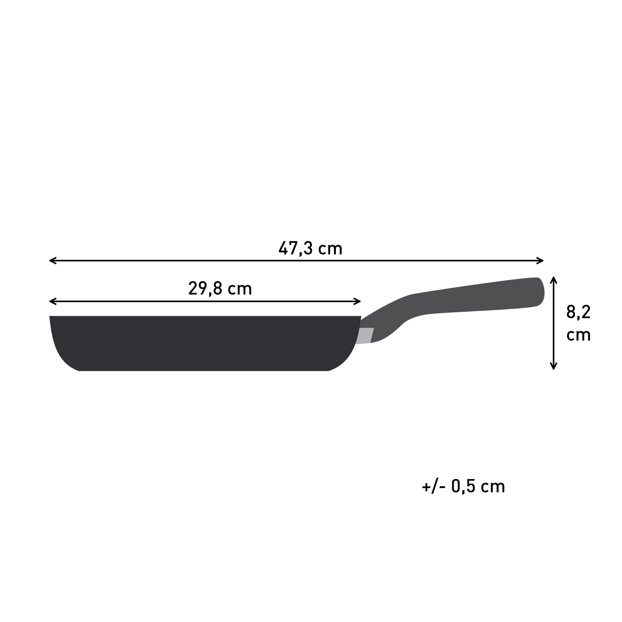 Tefal Explore Ceramic, Padella 28 cm, ceramica antiaderente ad alte prestazioni, induzione, 4-5 persone, G2140632