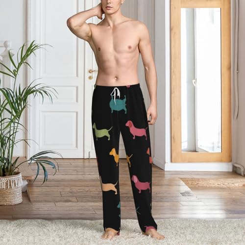 Pantalon de pyjama teckel homme fluide contre la chaleur