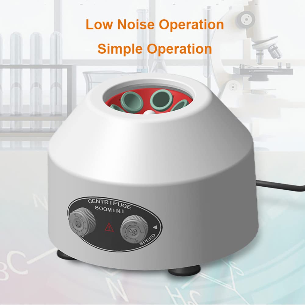 Centrifugadoras de Laboratorio, MáQuina CentríFuga Pcr De Baja Velocidad De 4000 Rpm, CentríFuga De Plasma Suero Aislado De Laboratorio Para Tubo De CentríFuga De 5/10/15 Ml, 0-60 Minutos, 1685xg