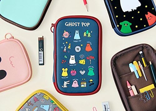 GMZ Ghost Pencil Pouch Blue