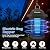 Klahaite Bug Zapper Outdoor, Electric Mosquito Zapper, Fly Zapper Indoor Fly Traps, Mosquito Repellent Outdoor Patio & Backyard Covers 1/2 Acre, 4200V 3 Prong Plug, ABS Fireproof Plastic Outer