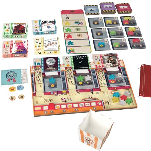 Popcorn juego de mesa estrategia para 2 a 4 jugadores miniatura 3