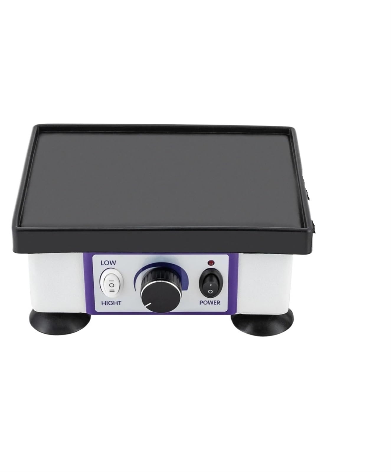 Zxzzas One Color Magnetic Stirrer, Oscillator Square Shaker Gypsum Shaker Vibrator Lab Equipment Vibrator Vibrating
