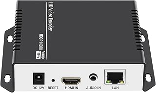 URayCoder HEVC H.265 H.264 Live HDMI Video Encoder HD Video Audio Encoders Support RTSP RTMP HTTP UDP ONVIF HLS for IPTV or Live Broadcast on YouTube, Facebook, Wowza, Xtream Codes etc