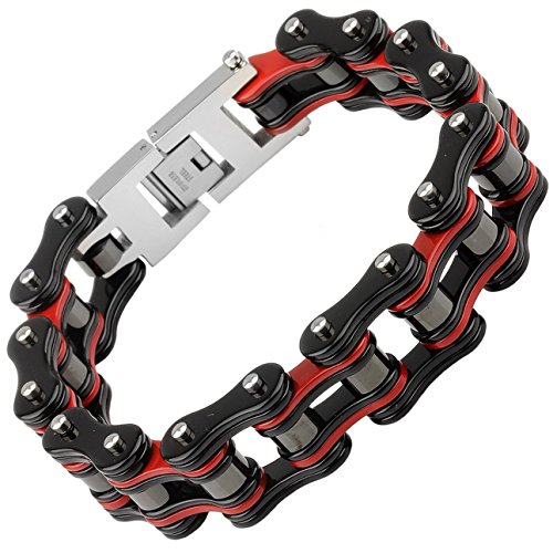 Silking Motorcycle Bike Chain Bracelet