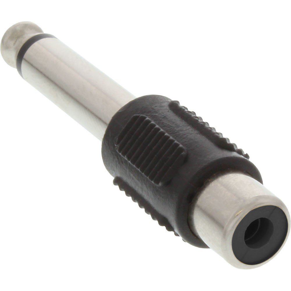 Audio-Adapter Mono-Klinke 6,3 mm zu Cinch-Kupplung
