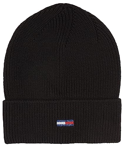 Bonnet avec revers Tommy Hilfiger l'élégance de la maille lurex