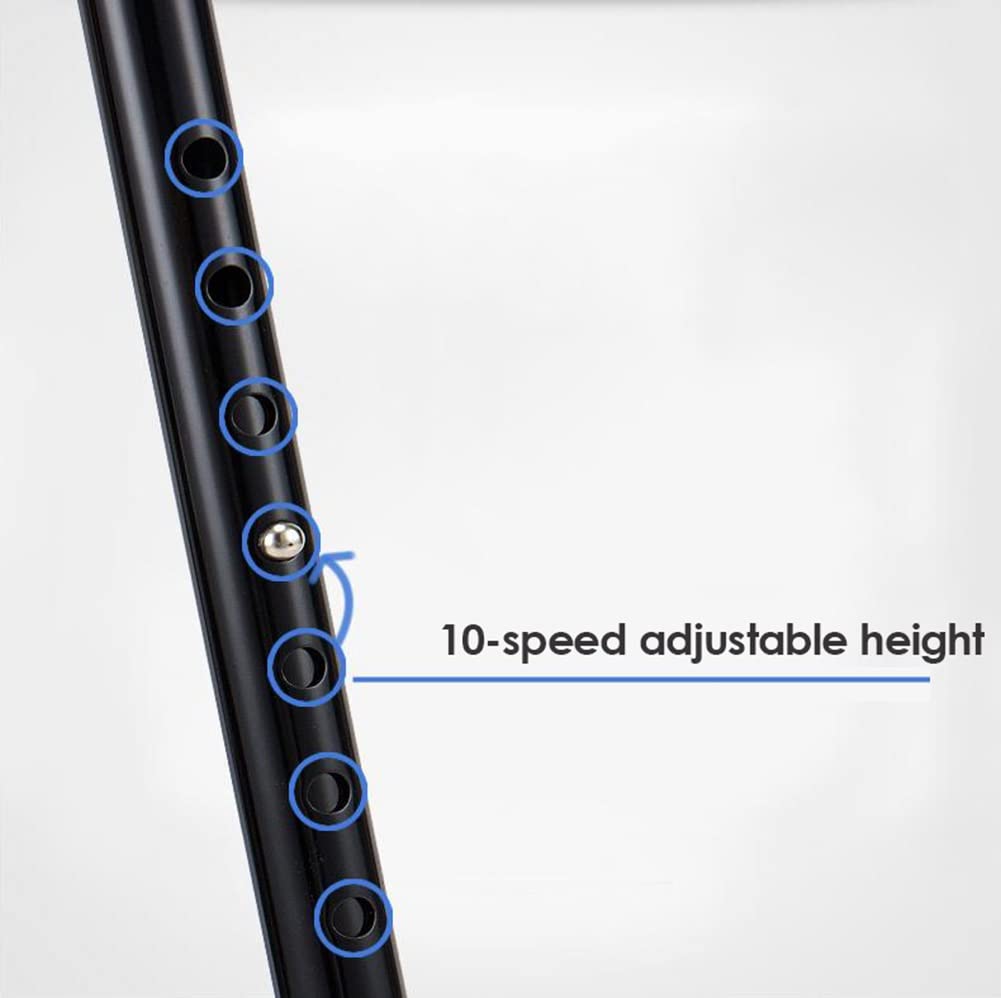 Muletas para Adultos (2 Unidades), Muletas De Antebrazo De Aluminio, Regulables Muletas ortopédicas para Adultos Jóvenes con Altura 135-175 Cm, Soporta hasta 100 Kg, Negro