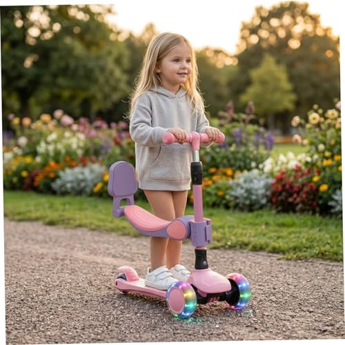 Asiento para scooter para niños adaptable para evitar el cansancio 5