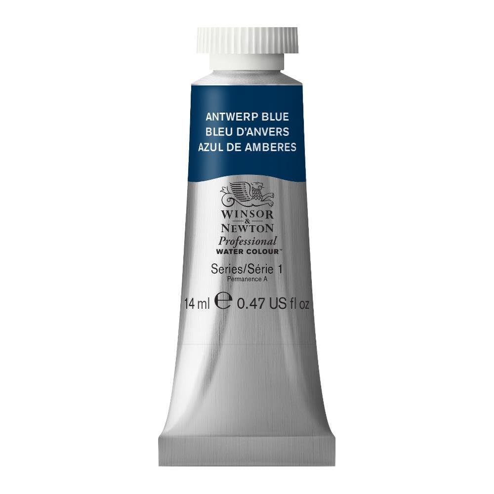 Winsor & Newton Professional Watercolor, 14ml (0.47-oz) Tube, Antwerp Blue