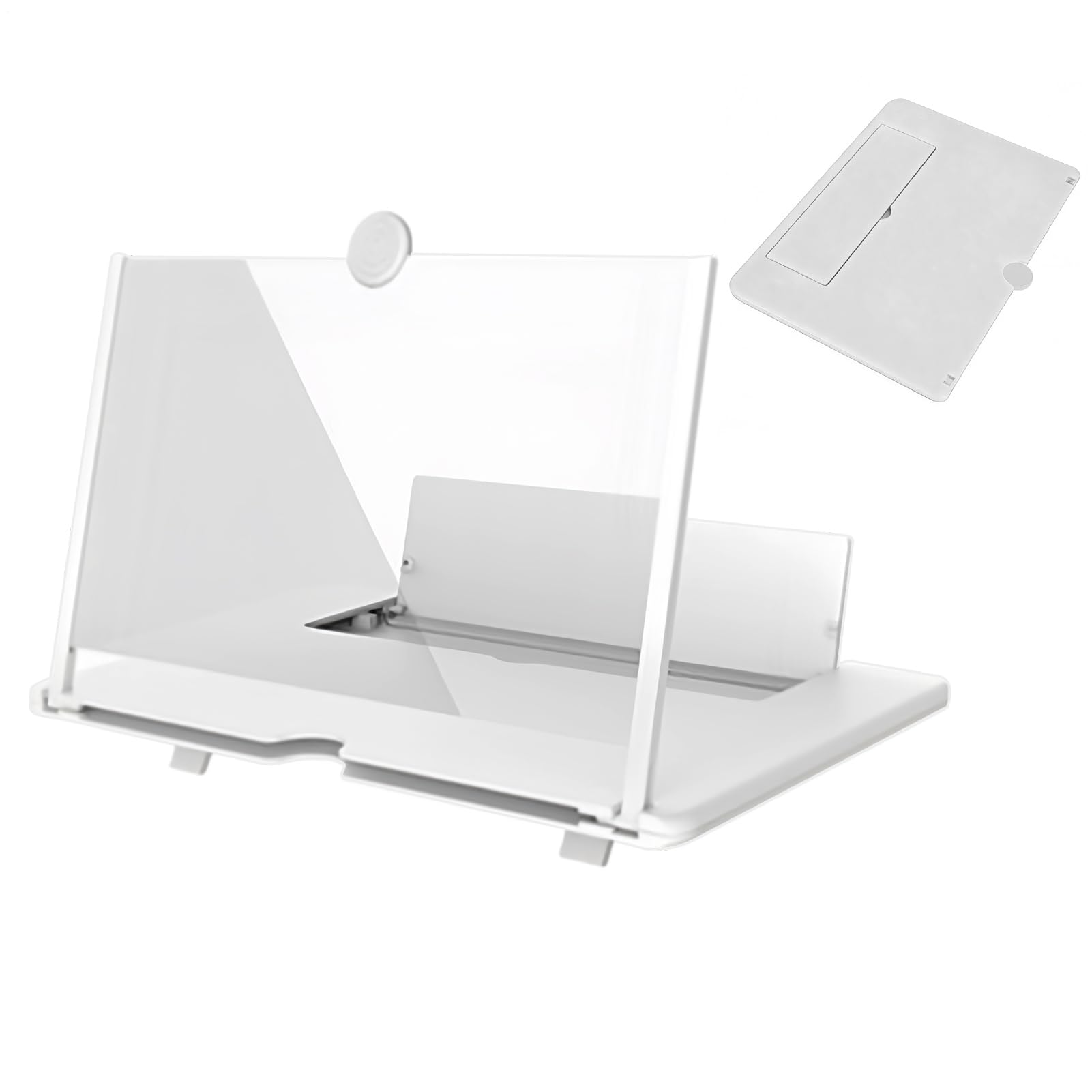 Amplificador de pantalla de teléfono HD con gran angular plegable 8