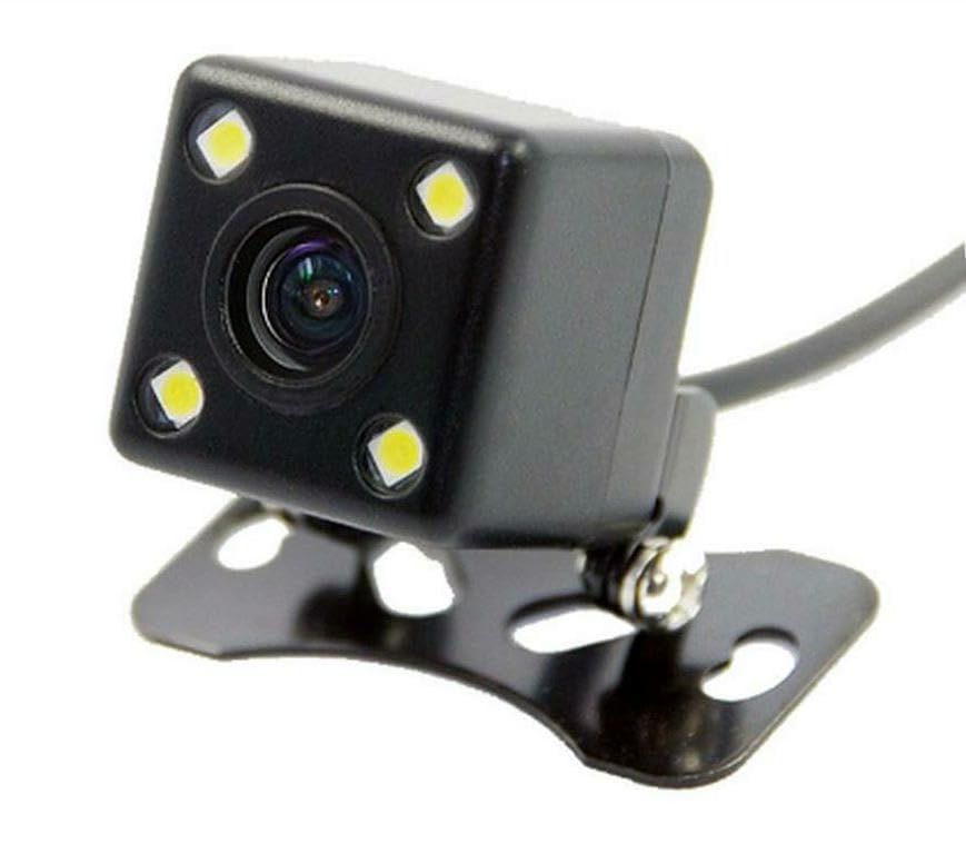 Image of Car Camera, Rear View Camera Waterproof Wide View Angel Lens with Multiple Mount Brackets for Universal Cars, SUV, Trucks, Bus and etc