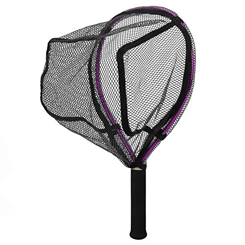 Rede para trutas pequenas Rede portátil para pesca, rede de pouso, rede de pesca, armadilha de malha