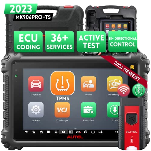 Autel MaxiCOM MK906Pro-TS Diagnostic Scan Tool - 2023 Upgraded Ver. ...