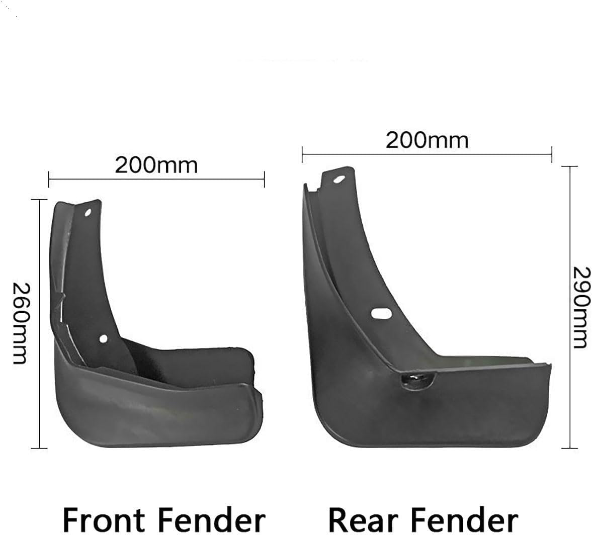 4 Pcs Car Mud Flaps for for Golf 7 2014-2017| Front Rear Splash Mudguards Auto Wheel Protection Accessories