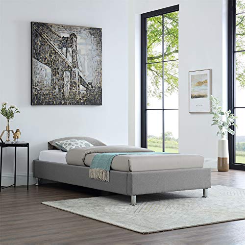 CARO-Möbel Futonbett Laredo Einzelbett Bettgestell 90x200 cm inklusive Lattenrost