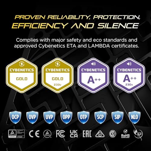 Image of ORA PRO G1 750W Gold PSU ATX 3.1, Fully Modular, Quiet, Black