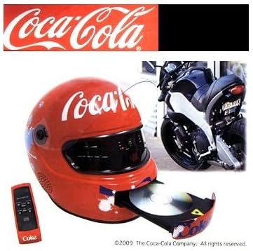 Amazon Co Jp コカコーラ ヘルメット型 Cdラジオプレーヤー ホーム キッチン