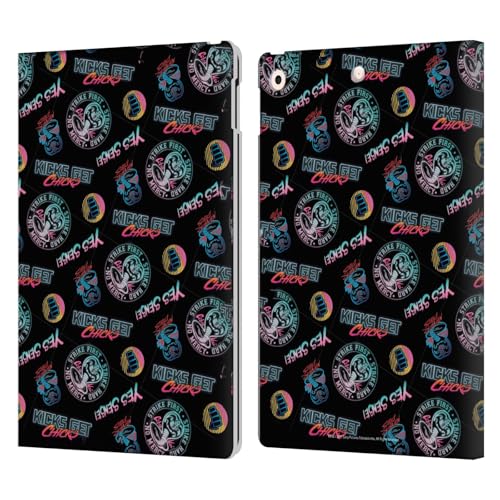 Étui portefeuille Cobra Kai iPad 10.2 cuir imprimé Strike Hard