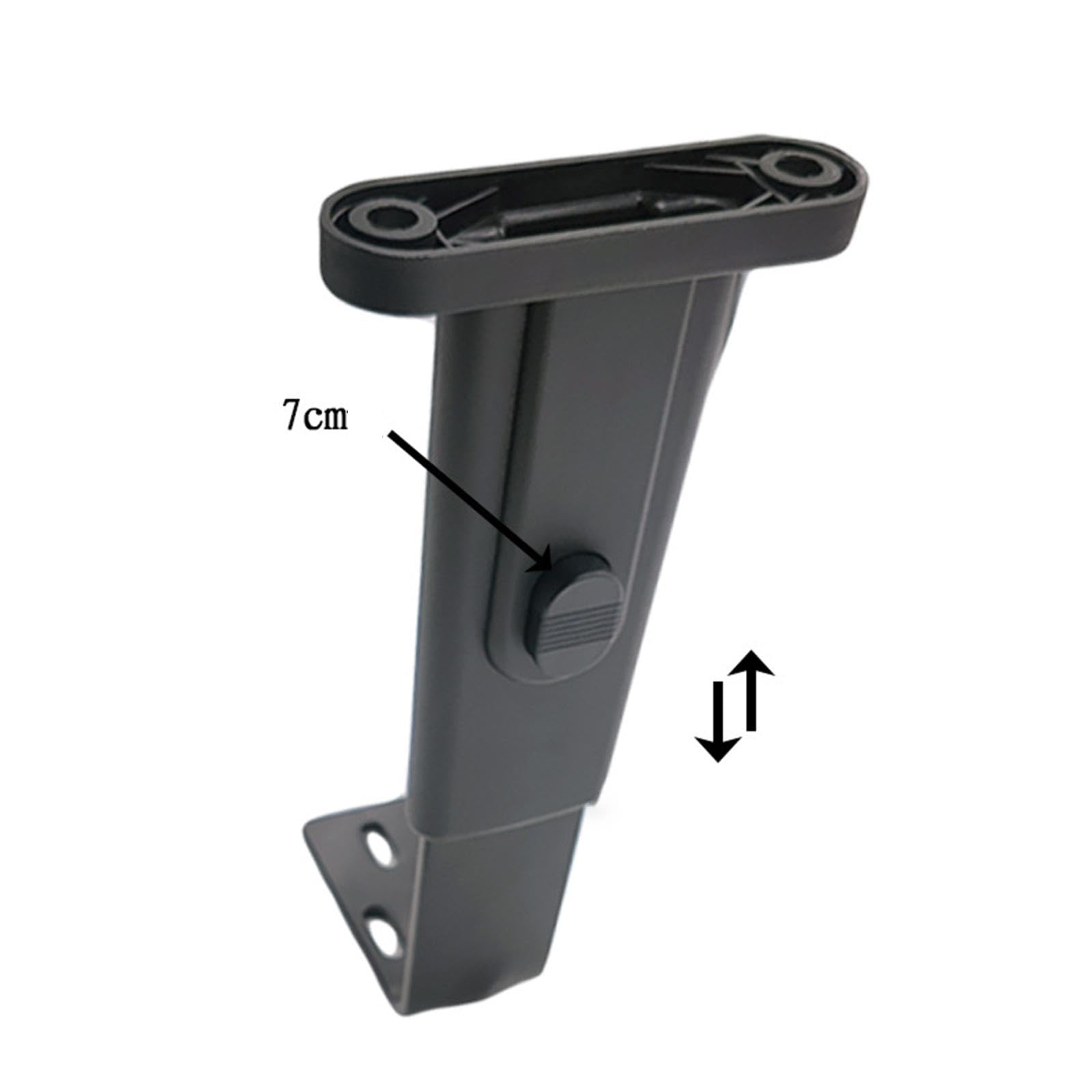 Sharplace Ergonomisches Zubehör, Gaming Stuhlarmset für Gaming-Stühle, höhenverstellbares Stuhlarmlehnen-Paar, Schwarz