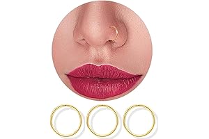 Elegant and Delicate: 14K Gold Nose Rings for a Sophisticated Glow