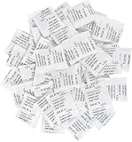 5g 50 Stück lebensmittelechtem Kieselgel, Silica Gel Silicagel Beutel Sachets Trockenmittel Feuchtigkeit Absorber Desikkant, Silicabeutel Trockenmittelbeutel