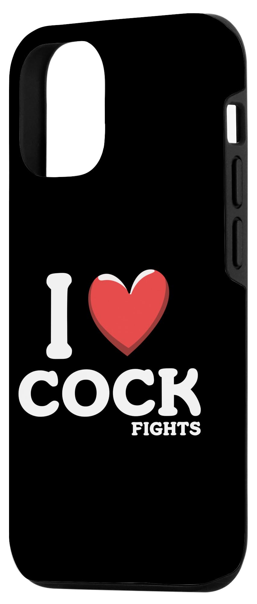 iPhone 15 I Love Cockfights Funny Cockfight Pun Case - Image 2