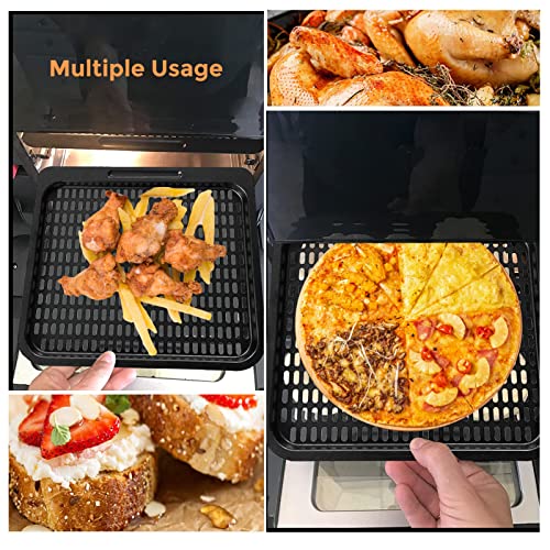 2PCS Cooking Tray Replacement, 10 QT Mesh Cooking Rack