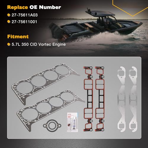 Image of 5.7 Engine Head Gasket Set with RTV Silicone Gasket Maker