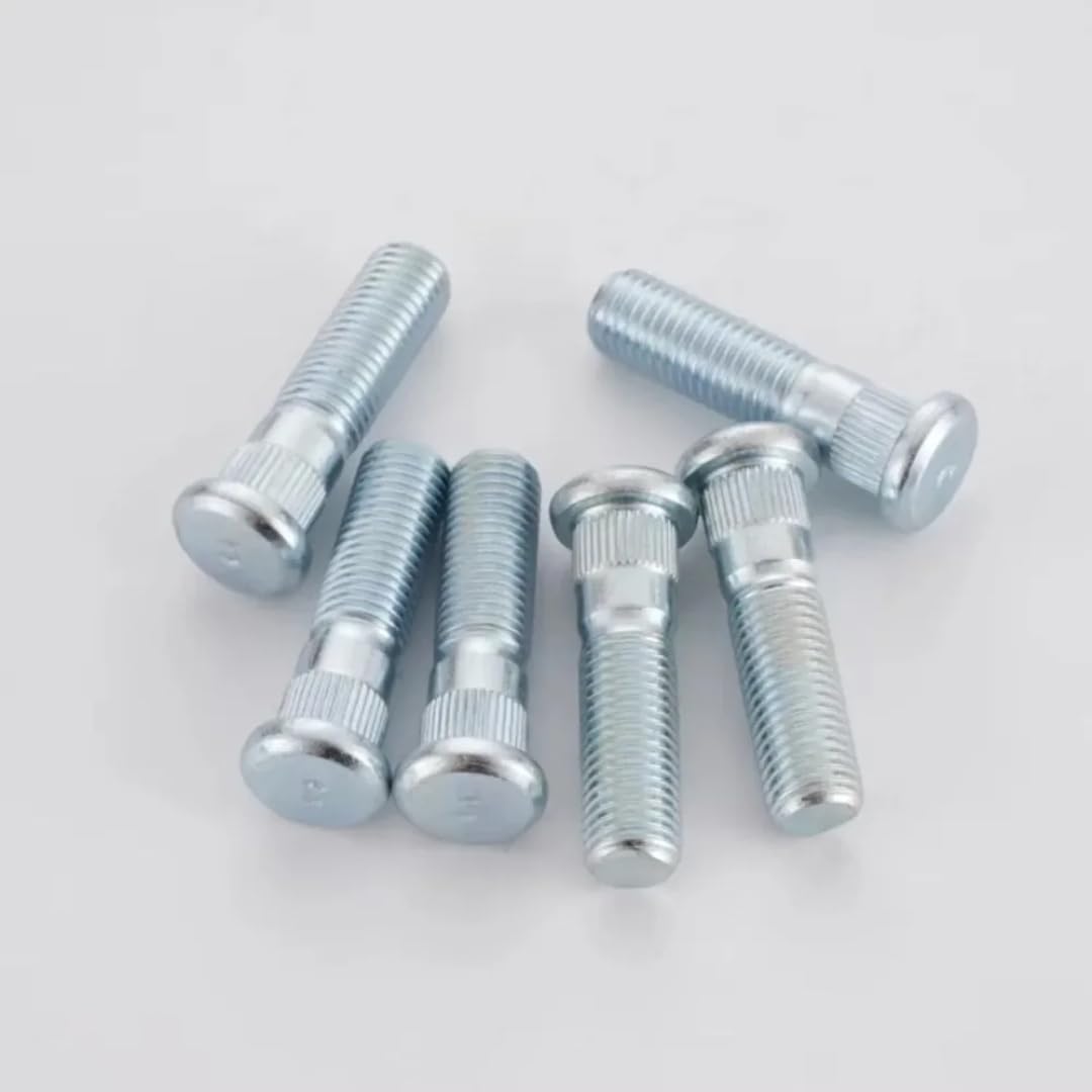 Śruby do Kół dla Hyundai, dla Kia, M12x1,5 20 szt. śrub wielowypustowych piasty koła średnica wielowypustu 12,8 mm długość 49,5 mm klasa 10,9