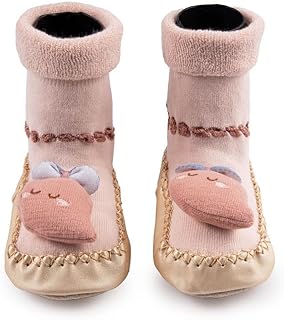 topibaaz Infant Cotton Socks Shoes Anti Skid Unisex Kids Booties Soft Breathable Casual Winter Ankle Socks Shoes for New Born Baby Boys Girls Toddler | All Season Wear-picture-14