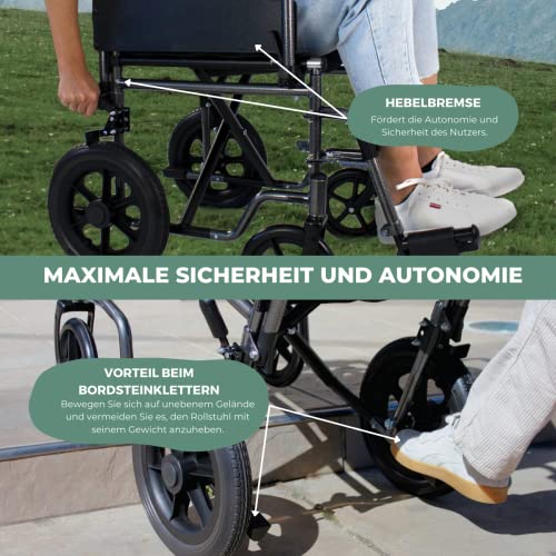 Faltbarer und leichter Rollstuhl Mobiclinic S230