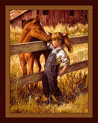 Mt Peak Fabric Western A Quick Sniff Panel Cotton Fabric cover