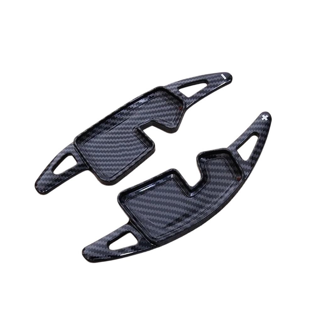 Lace2t Black Carbon Fiber Car Shift Paddles Car Steering Wheel Shift Paddle Extension For 5 Series 2024-2025 For X3 2025 For X1
