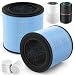 GoKBNY 2-Pack AP0601 Replacement Filter Compatible with AIRTOK AP0601 Air Purifier, Part # AP0601-RF, with Aromatherapy Tablets