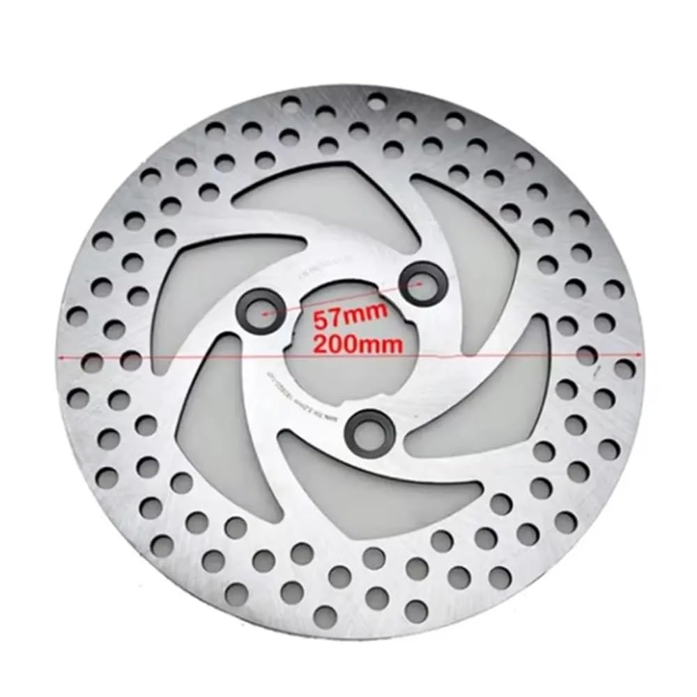 Dischi Freno Moto Rotori Per Moto Compatibili Con Disco Freno A Passo Da 200 Mm 5.7/7.0 Per La Sostituzione Del Rotore Dello Scooter Anteriore Posteriore