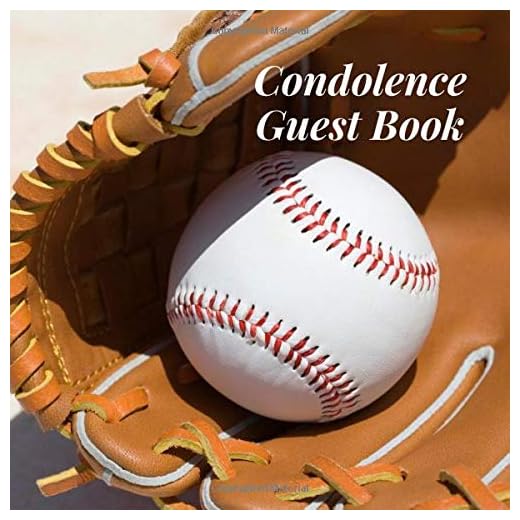 Condolence Guest Book: Baseball Glove Fan Player Sports Lover Memorial Service/Celebration Life Remembered ... Address Line-Thought Message Memories Comment