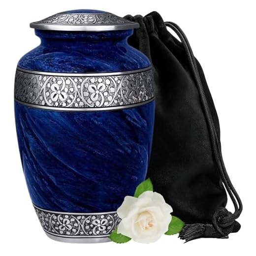 SmartChoice Urn for Human Ashes Adult Memorial urn Funeral Cremation Urns Large Burial Urns for Ashes (Adult Cremation Urn)