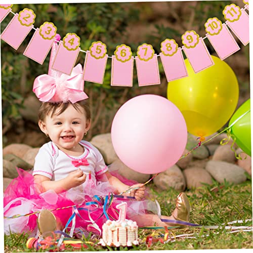 PartyKindom 4 Conjuntos De Decoração Do Céu Em Feltro Para A Celebração Do Aniversário Para O Ano Fo