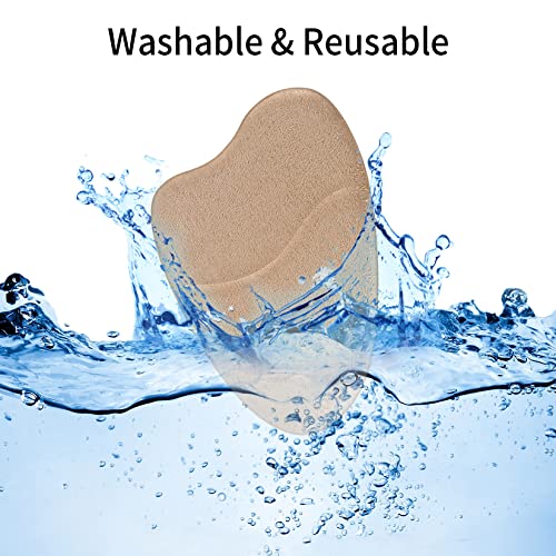 4 Pairs Forefoot Cushion Inserts for Women Shoes, Non-Sliding Insole Pads for Open Toe,Shoe Pads for Shoes Too Big Shoe Inserts for Heels Cushion for Heels Women4