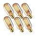 Produktbild TINS Vintage Edison Glühbirne, E27 40W Retro GlühlampeEdison Vintage GlühbirneAntike Glühlampe, Warmweiß 2200K Dimmable, Retro Lampe für den Haushalt dekorative Beleuchtung 220V-240V (6er Pack)