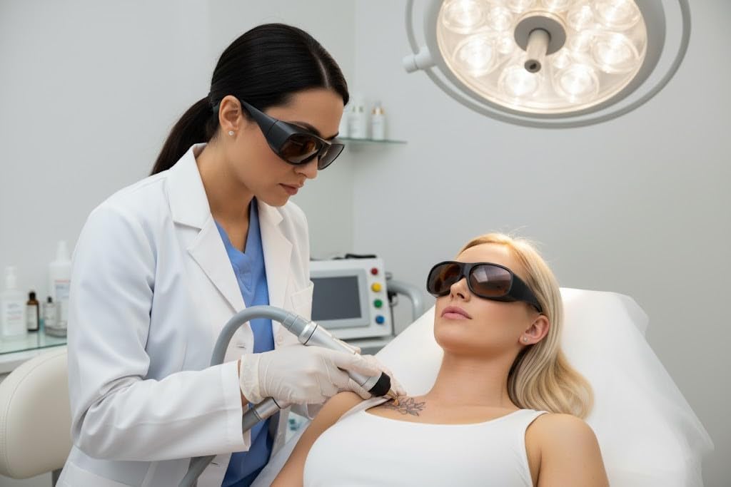 LaserPair 532 & 1064nm OD5+ Q-Switched Laser Protection Spectacles for Medical Laser Devices