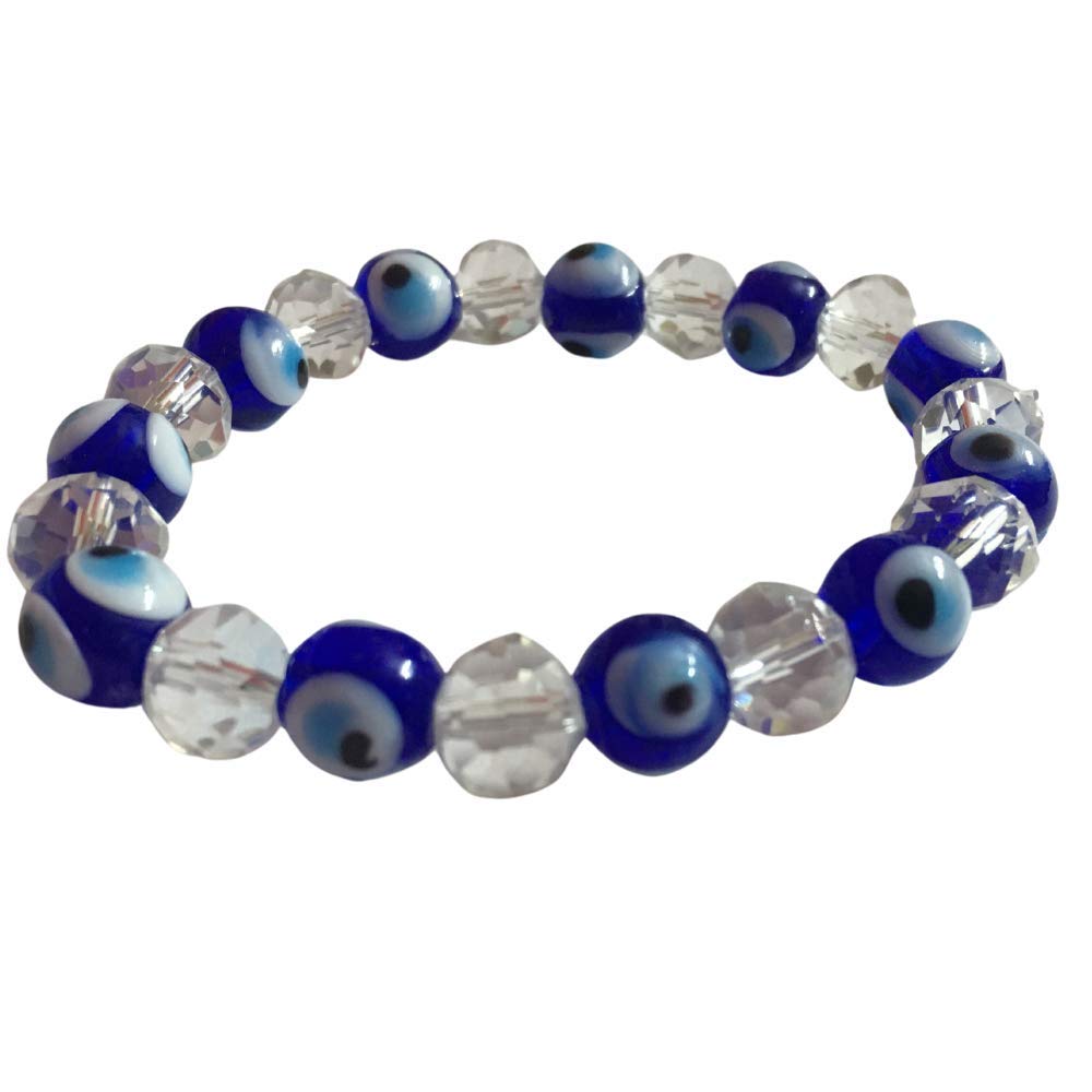 GJ Evil Eye Bracelet for Men, Women and Children, Blue Color (B09GCCG83P) Amazon Price History, Amazon Price Tracker