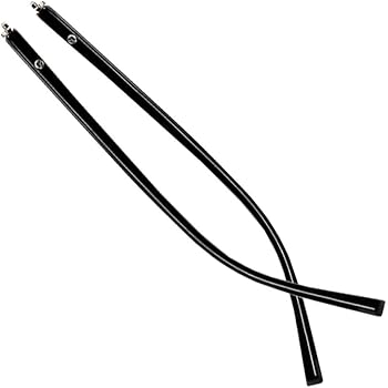 Amazon 男性の女性の眼鏡テンプル修理眼鏡 黒の1ペアプラスチックガラス交換テンプルアーム Panda Superstore 老眼鏡